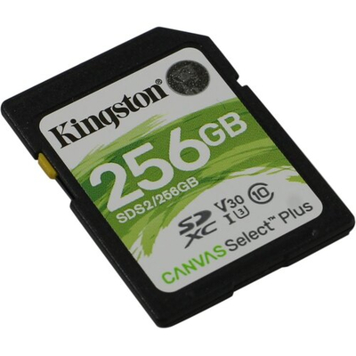 Kingston 256GB SDXC C10 UHS-I R100MB/s