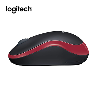 მაუსი Logitech M185, RED,