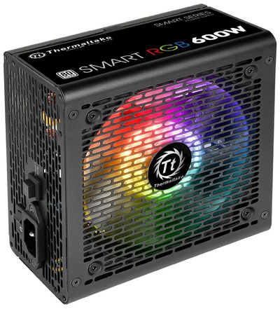 კვების ბლოკი Thermaltake SMART RGB 600W/80 plus,